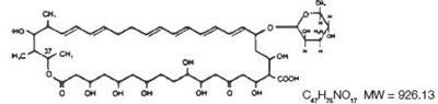 NYSTATIN STRUCTURE IMAGE - NYSTATIN STRUCTURE IMAGE